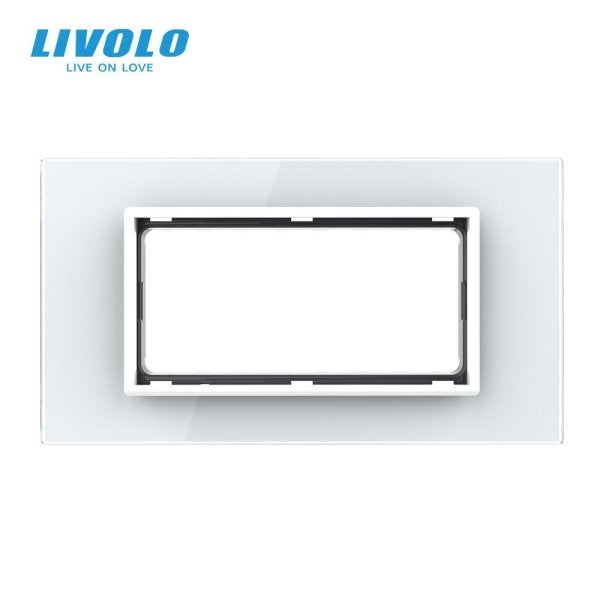 Stakleni okvir 4M bijeli 45*90mm 142*78mm