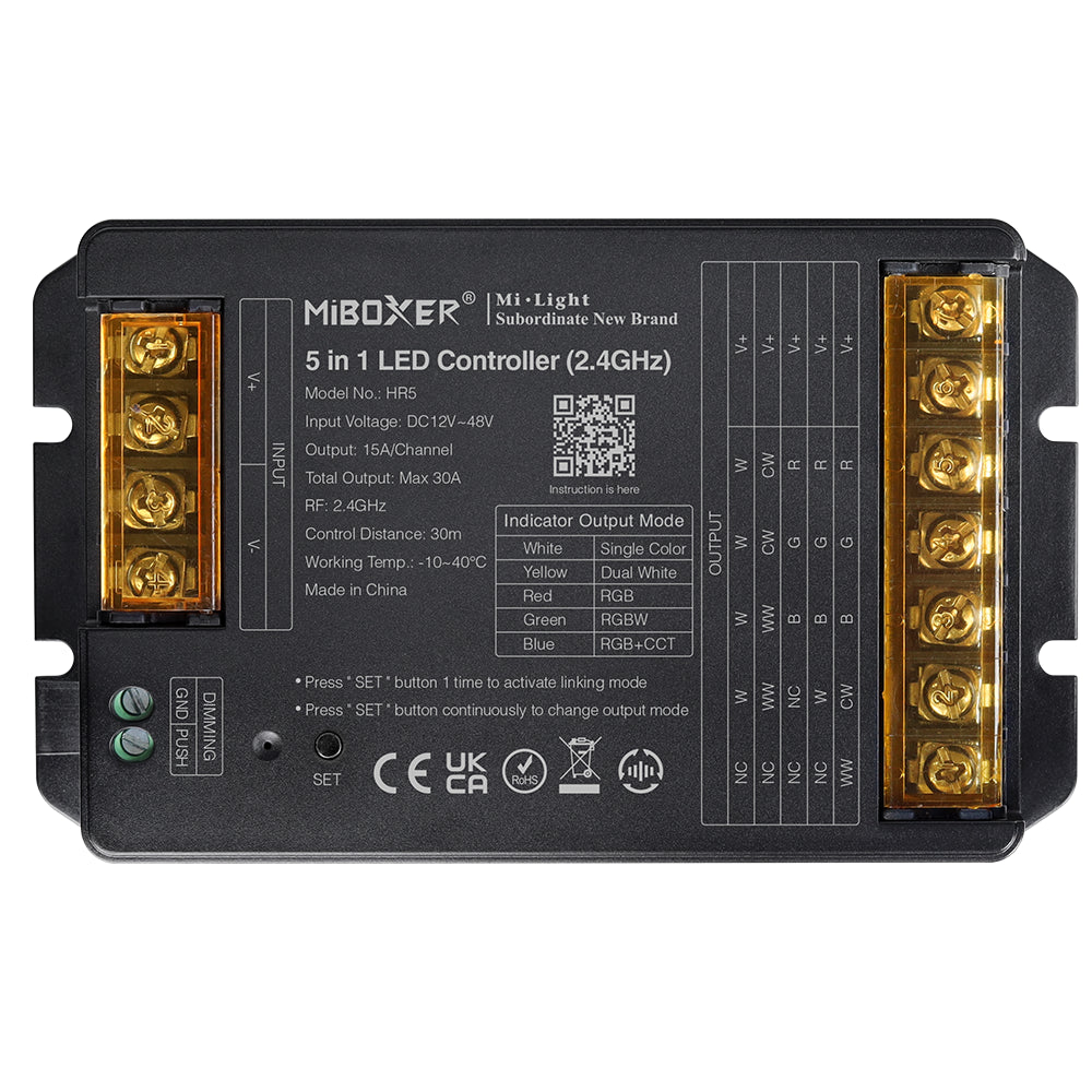 HR5 – 5 u 1 LED kontroler 30A