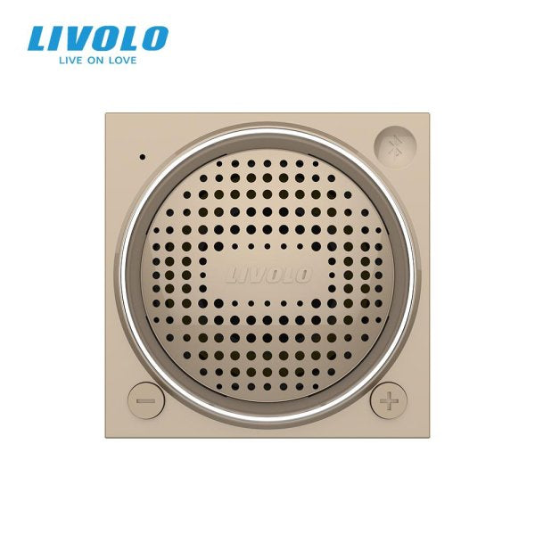 Bluetooth zvučnik Dimenzija: 45mm*45mm  bijela, crna, zlatna i siva