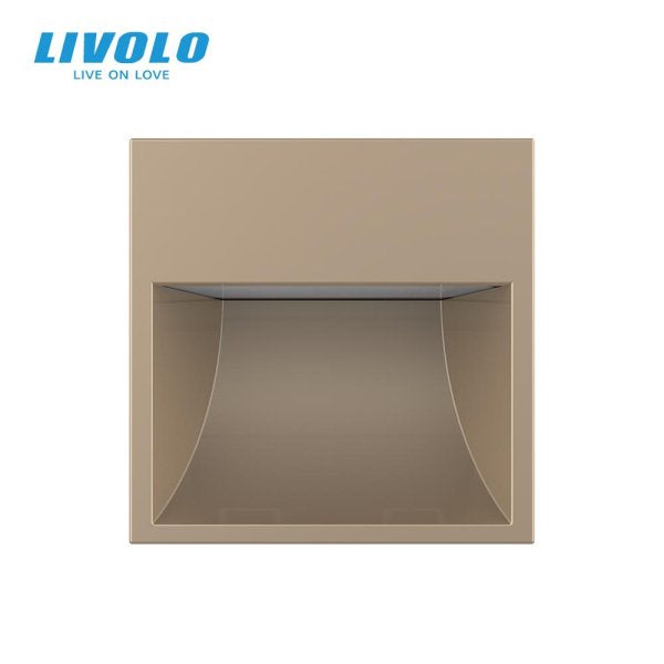 Ugradbena LED Lampa (bez senzora pokreta) bijela, crna, zlatna i siva