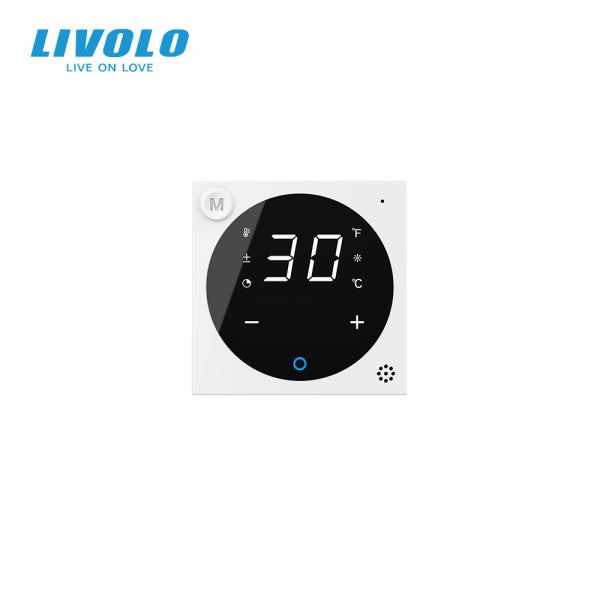 Livolo Termostat bijeli, crni, zlatni i sivi