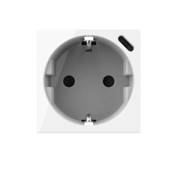 Modul / EU 16A + USB C 18W  bijela, crna, zlatna i siva