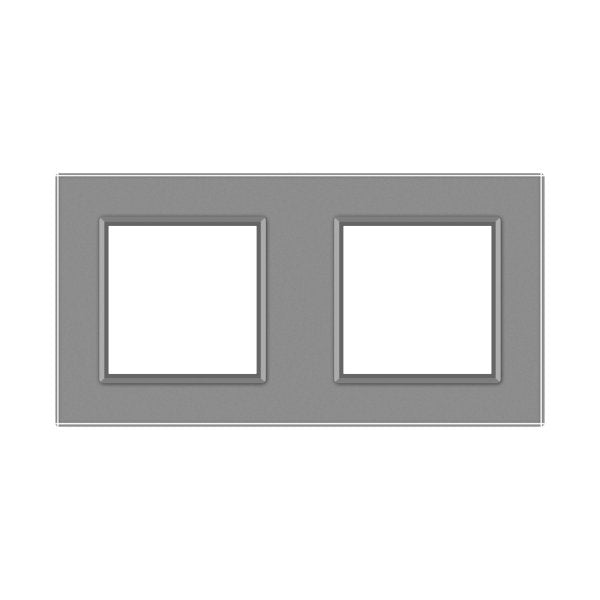 Dvostruki Stakleni Okvir bijela, crna, zlatna i siva 150mm*80mm