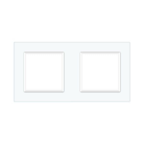 Dvostruki Stakleni Okvir bijela, crna, zlatna i siva 150mm*80mm