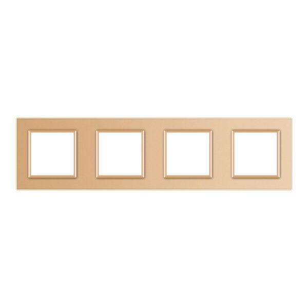 1 Okvir & 1 Okvir & 1 Okvir & 1 Okvir Stakleni Panel bijela, crna, zlatna i siva 293mm*80mm