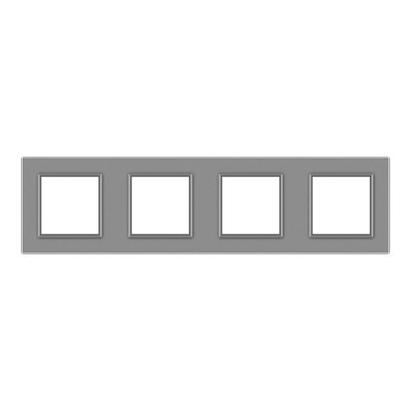 1 Okvir & 1 Okvir & 1 Okvir & 1 Okvir Stakleni Panel bijela, crna, zlatna i siva 293mm*80mm