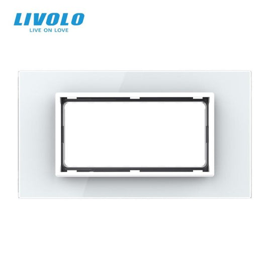 Stakleni okvir 4M bijeli 45*90mm 142*78mm