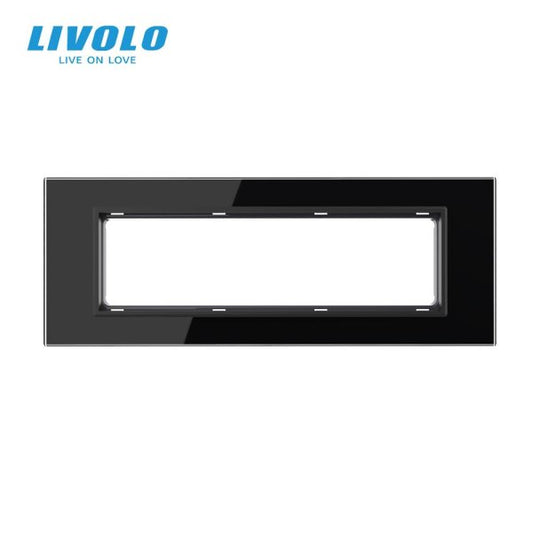 Stakleni okvir 7M crni 45*157.5mm 209.5*78mm