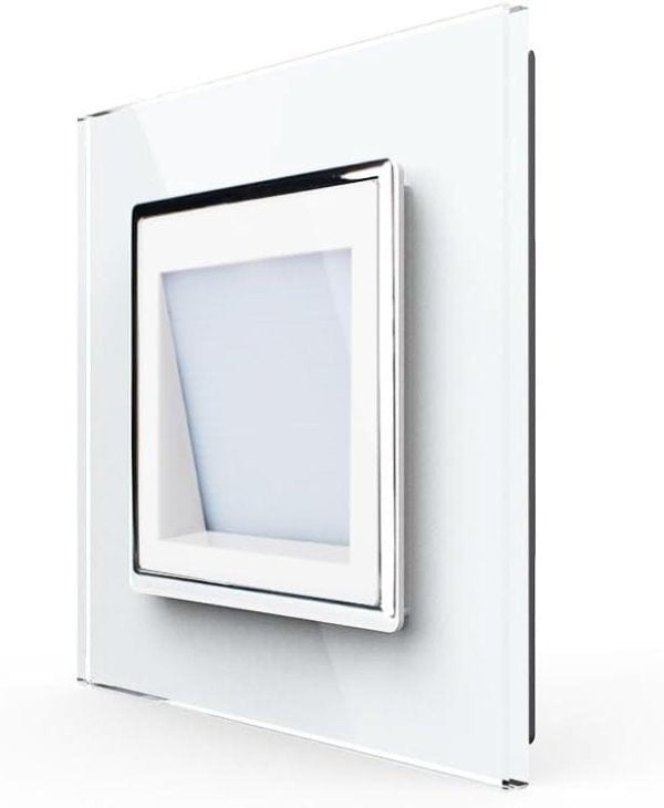 Ugradbena LED Lampa bijela, crna i zlatna 86mm*86mm