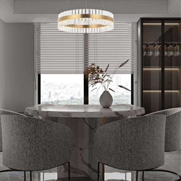 STAINLESS STEEL -GLASS GOLD MATT