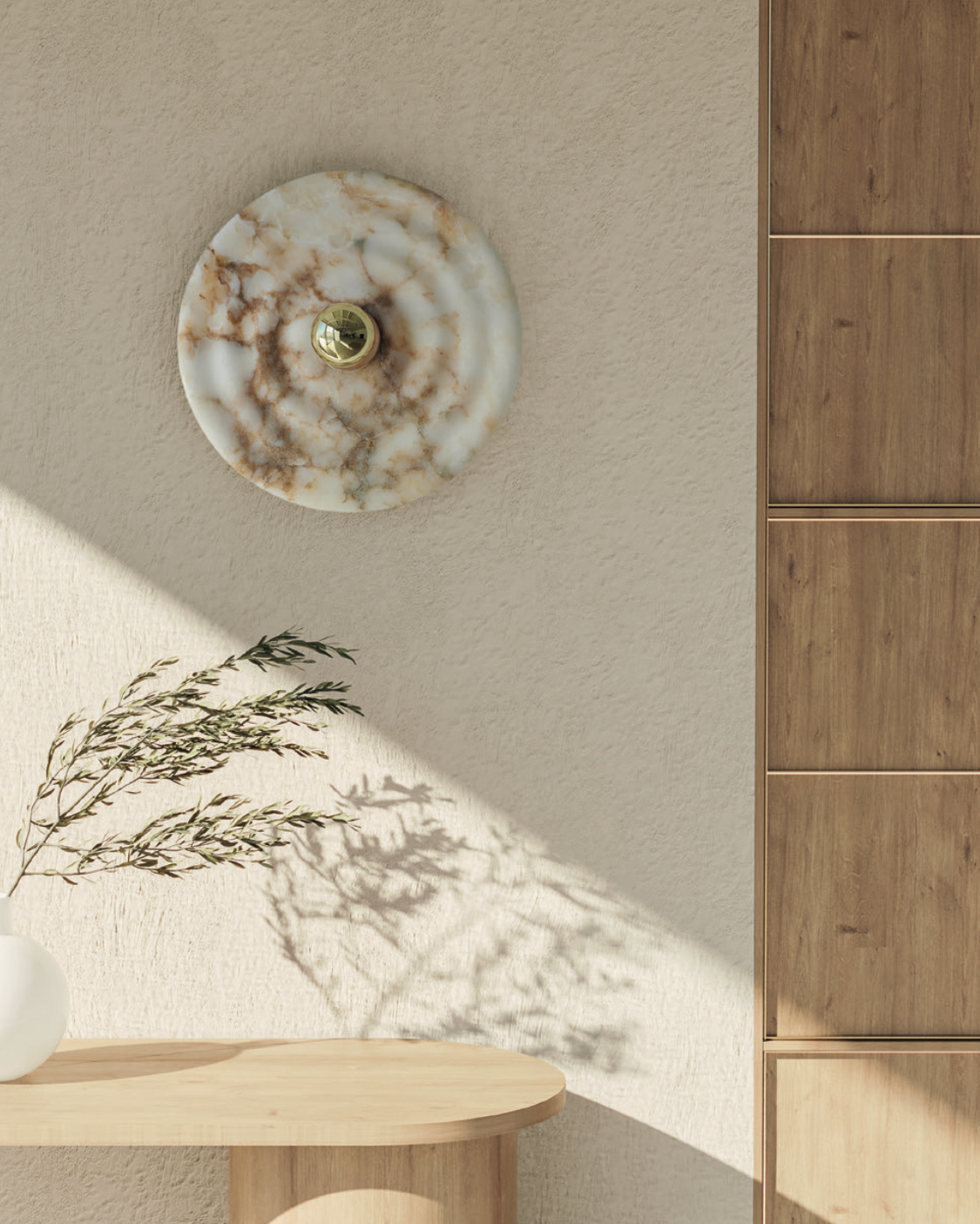 WAVE WALL LAMP (CHROME)