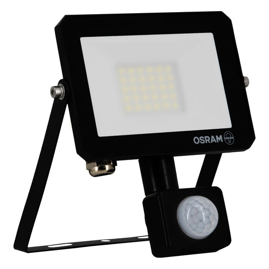 FLOODLIGHT LUX SENSOR 20W 840 IP65 BK  OSRAM