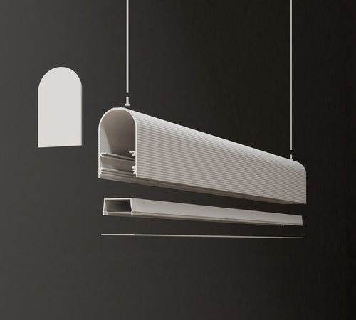 LED profile NAMI23 CD-9 2000 gold anod.
