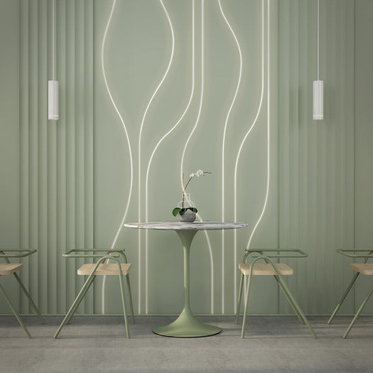 LED profile SLASH8 2000 opal