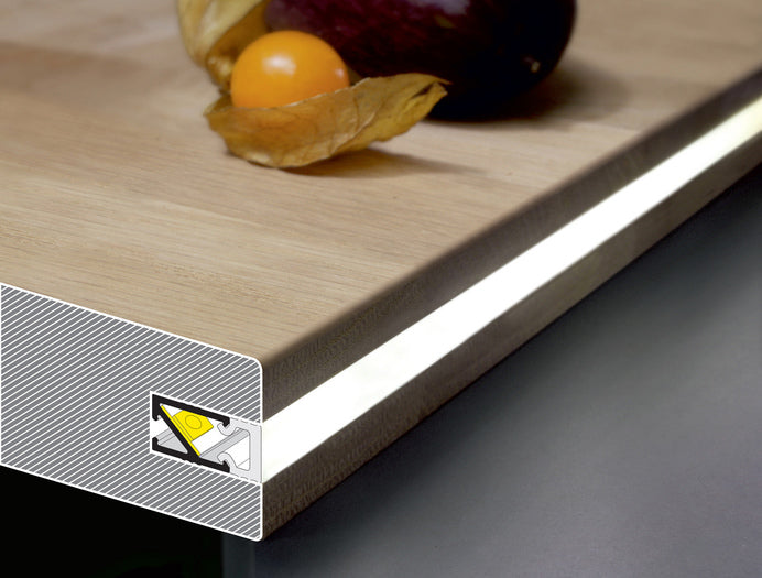 LED profile HI8 C1 2000 anod.