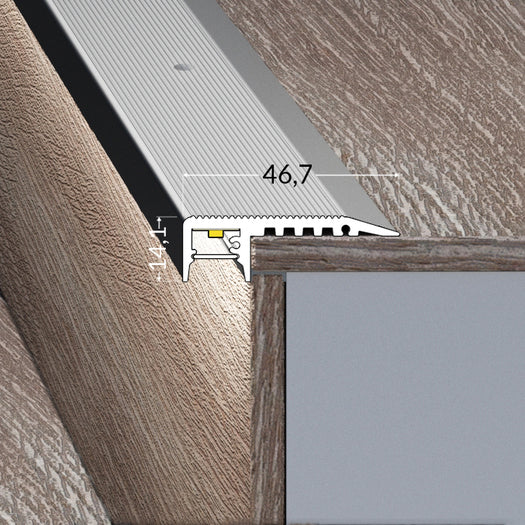 LED profile UP-MINI10 A 2000 anod.