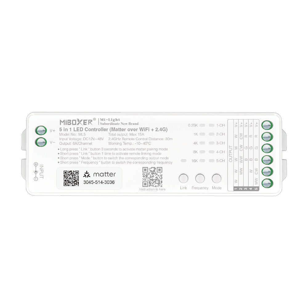 ML5 5 in 1 Controler MATTER