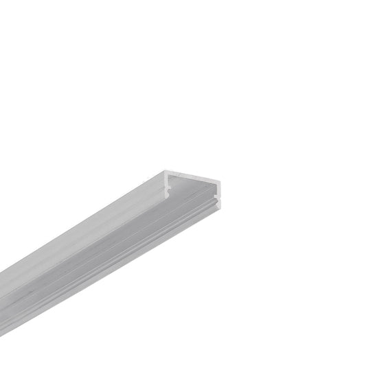 LED profile BEGTON12 J/S 2000 raw alu. + diffuser J slide 2000 opal