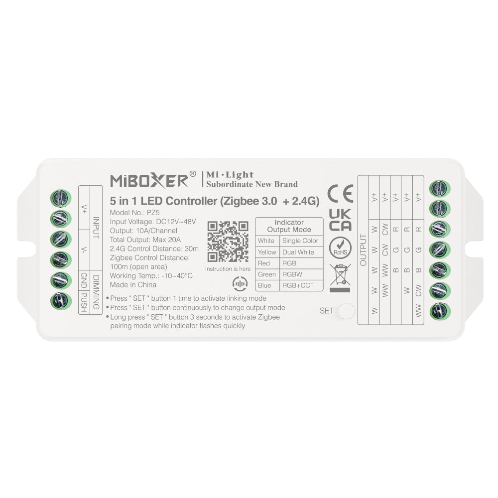 PZ5 5 in 1 LED Controler Zigbee