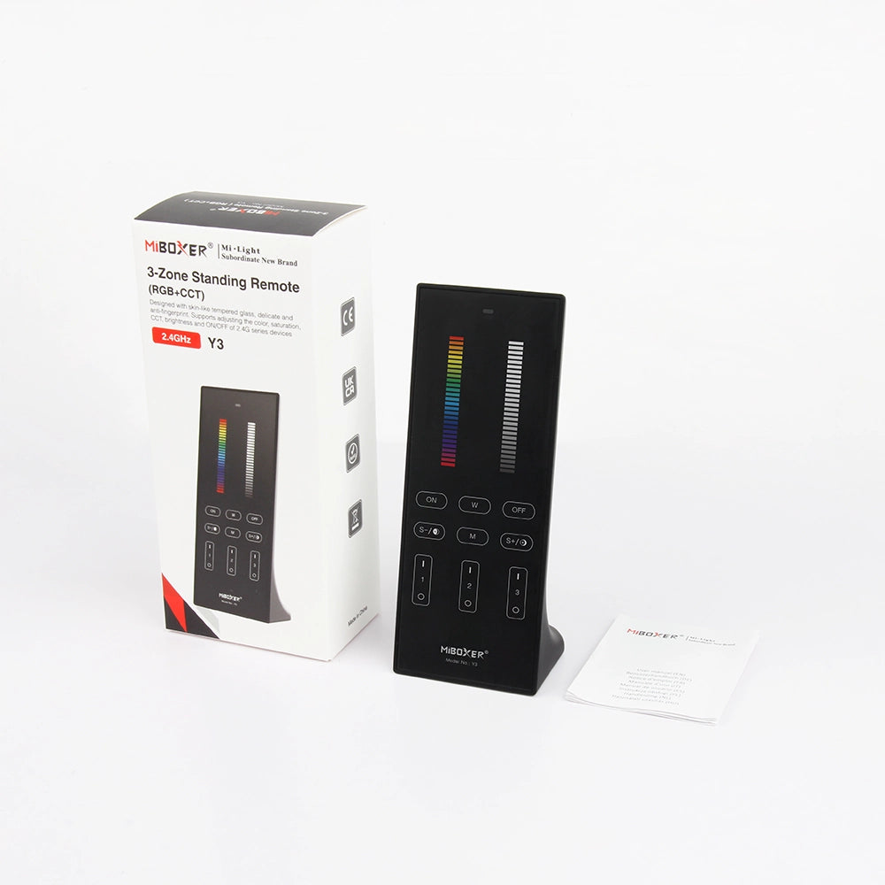 Y3 RGB+CCT vertical remote