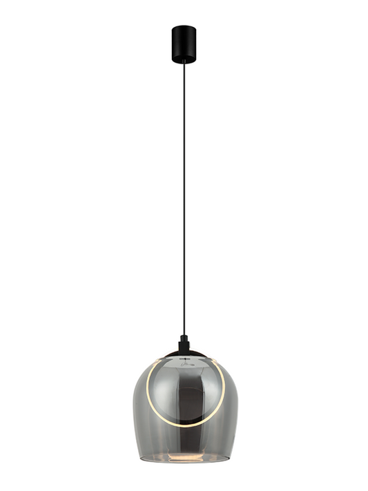 METAL-SILICON-GLASS/BLACK-SMOKED GREY